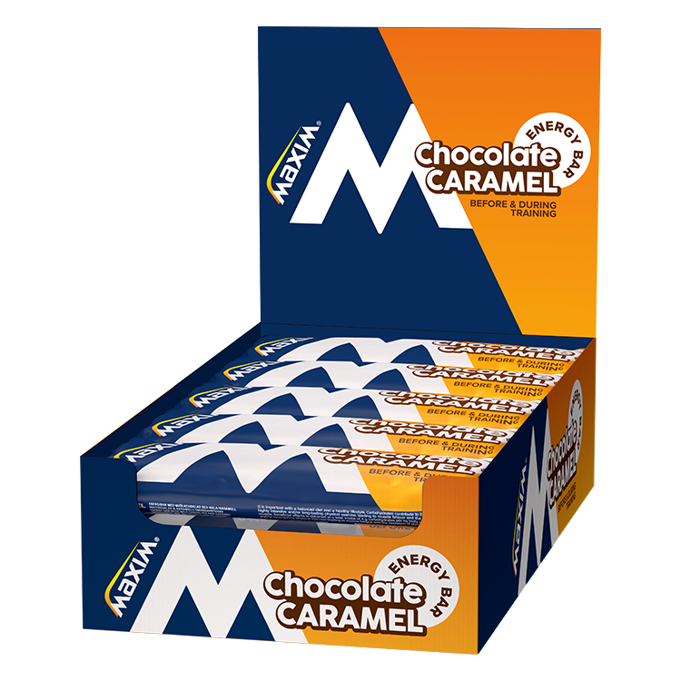Maxim Pro Energy Bars Chocolate Caramel 15x56g