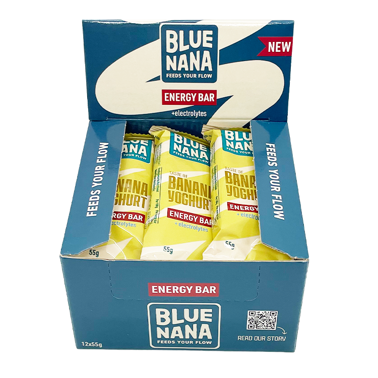 Blue Nana Energy Bars Banana Yoghurt 12x55g
