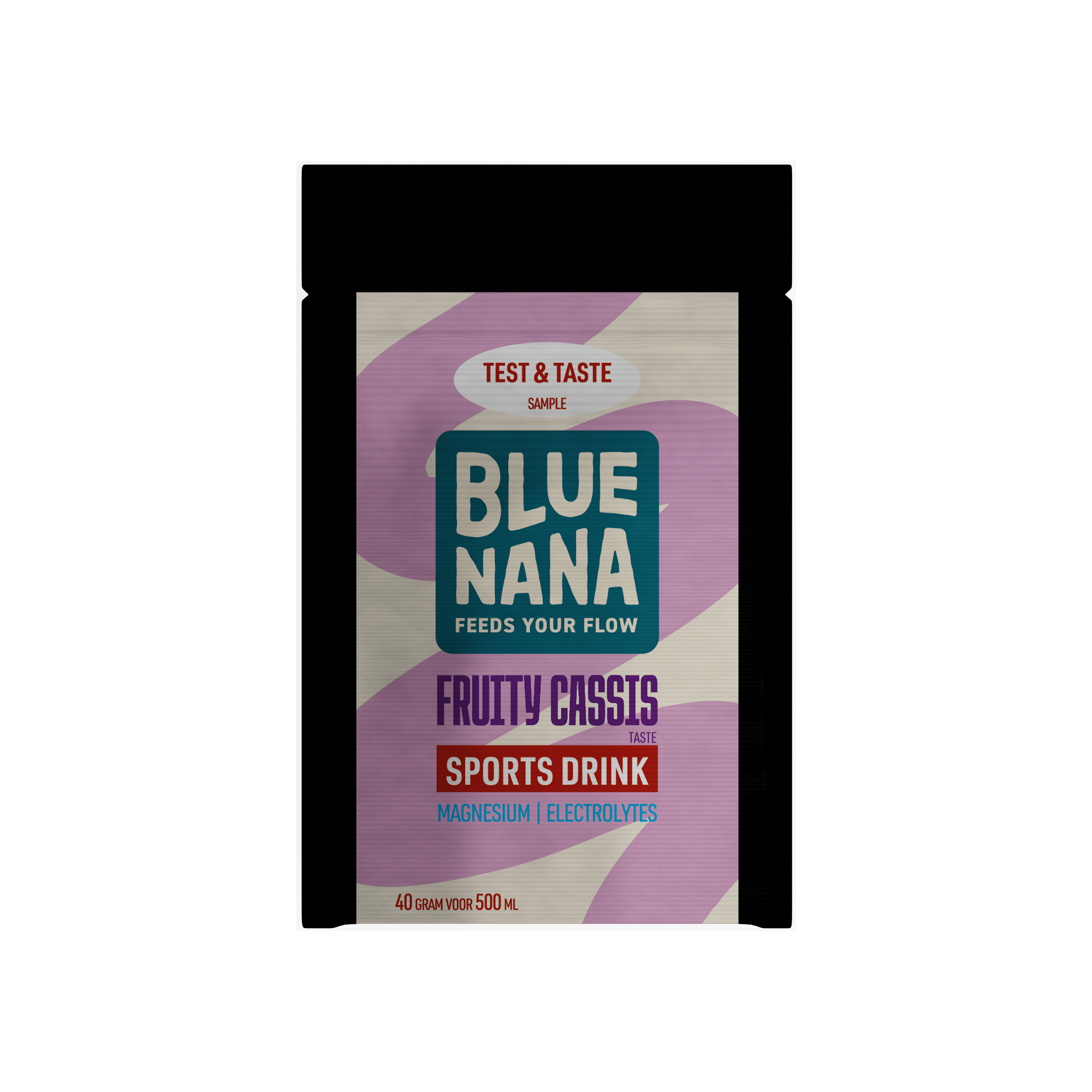 Blue Nana Sports Drink Fruity Cassis Sample 40g