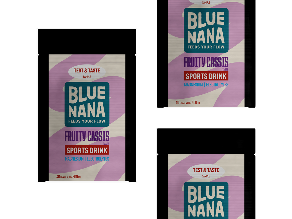 Blue Nana Sports Drink Fruity Cassis Sample 40g