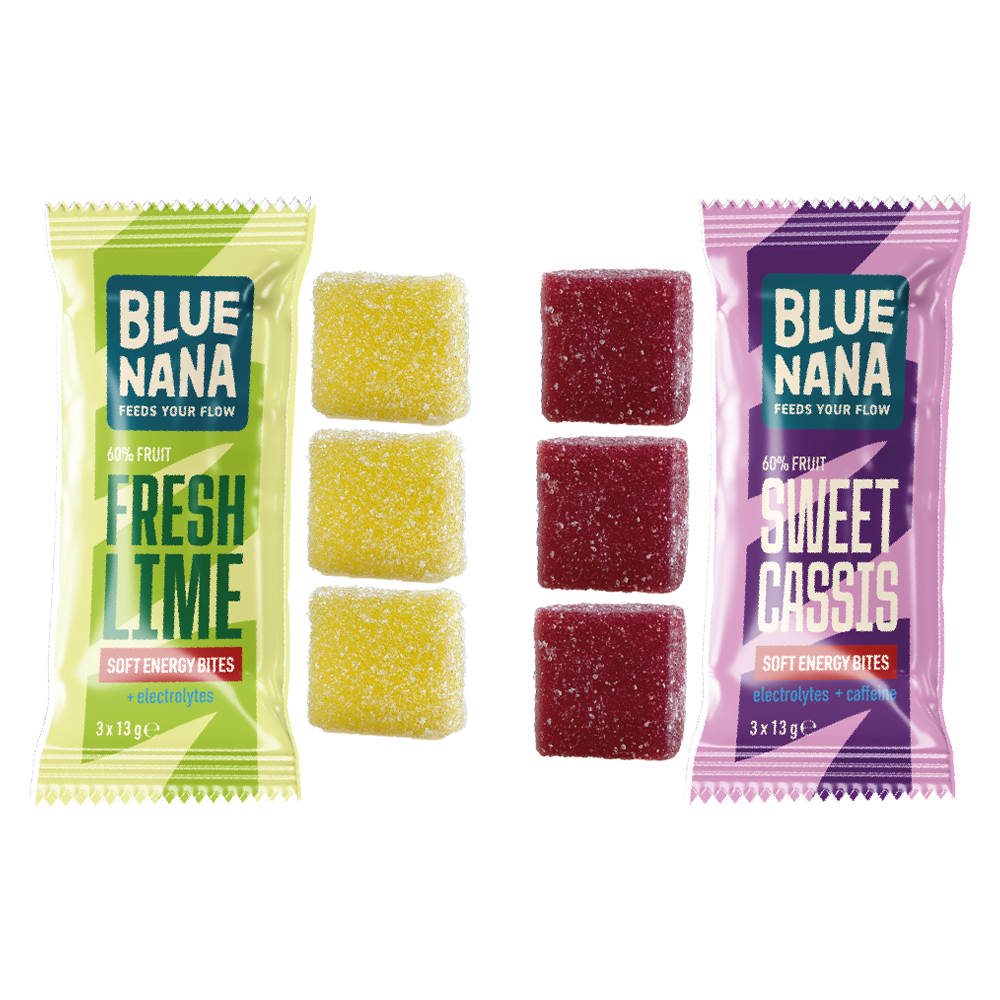 Soft Energy Bites Fresh Lime & Sweet Cassis Caffeine tasting pack - 2x 3x13g