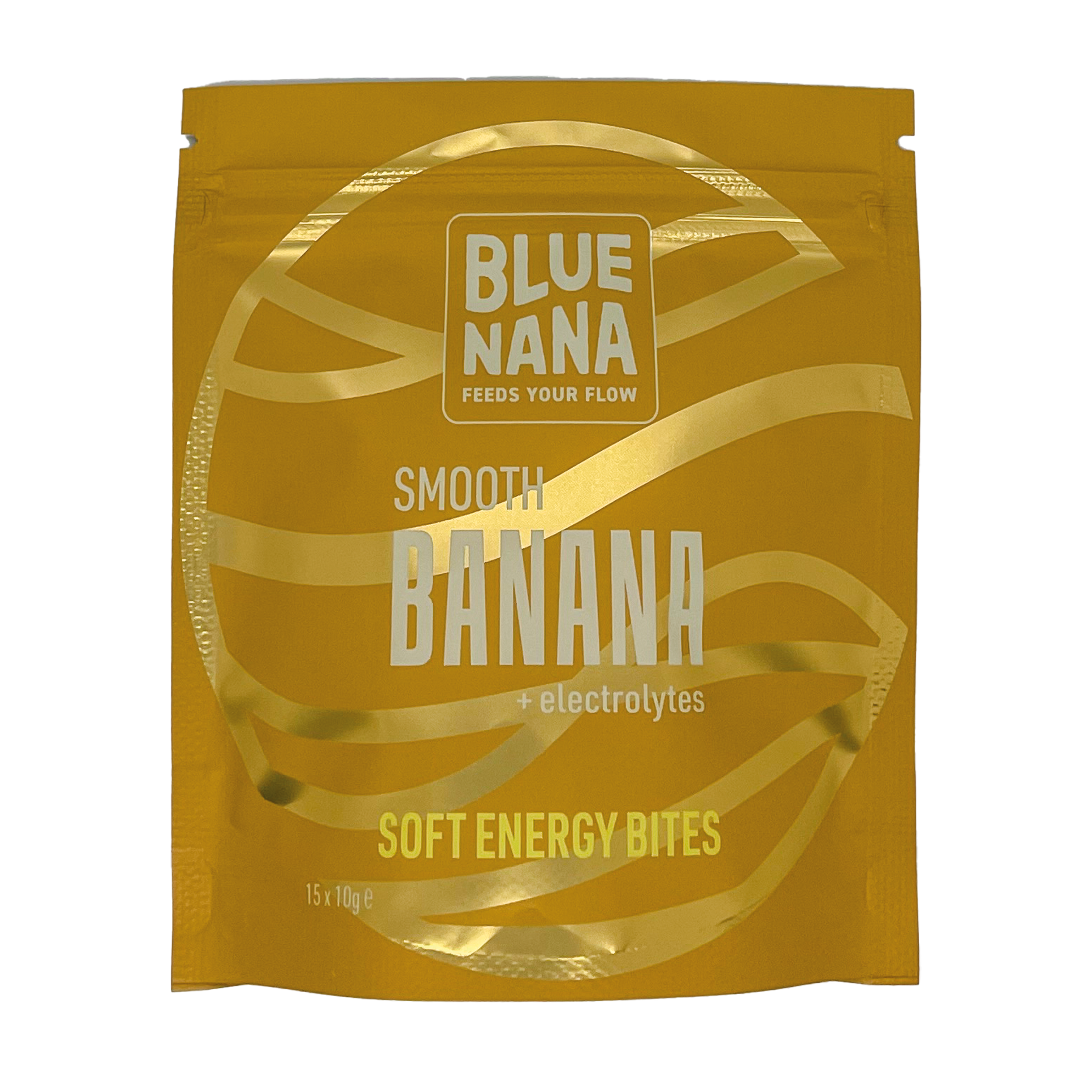 Blue Nana Energy Gel Bites Smooth Banana 15x10g