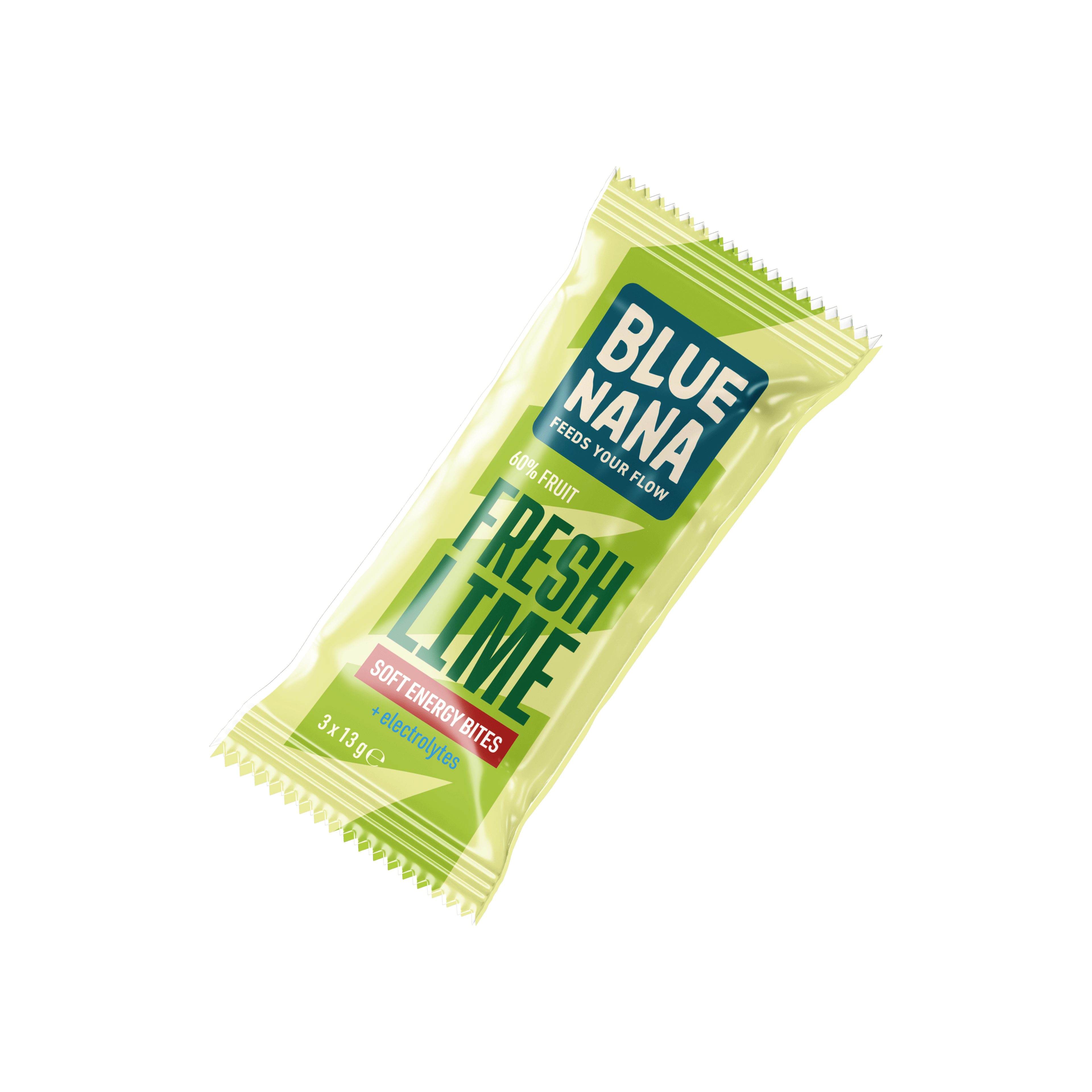 Blue Nana Soft Energy Bites Fresh Lime 3x13g - Blue Nana Club