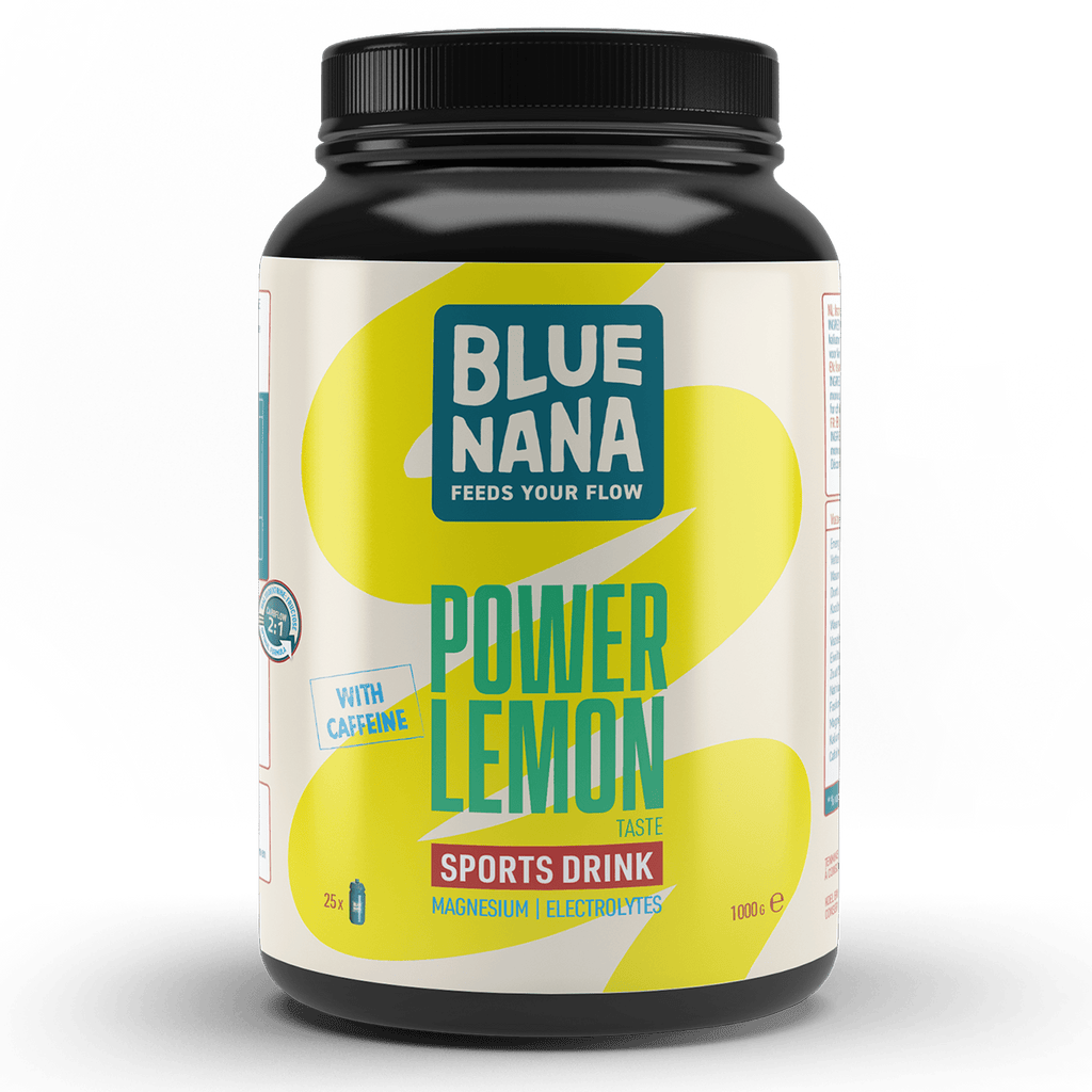 Blue Nana Sports Drink Power Lemon Caffeine 1000g - Blue Nana Club