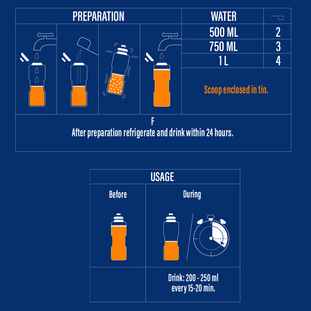 Maxim Sports Drink Fresh Orange 480g