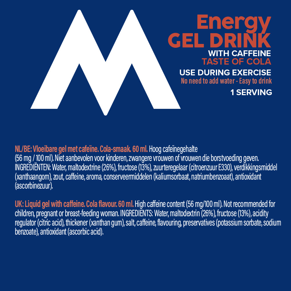 Maxim Energy Gel Drink Cola Caffeine 25x60ml