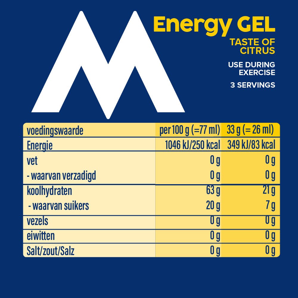 Maxim Energy Gel Citrus 24x100g - Blue Nana Club