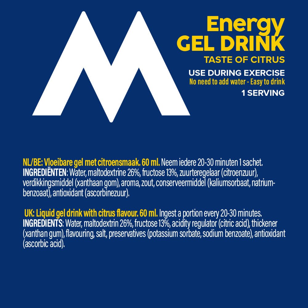 Maxim Energy Gel Drink Citrus 25x60ml - Blue Nana Club