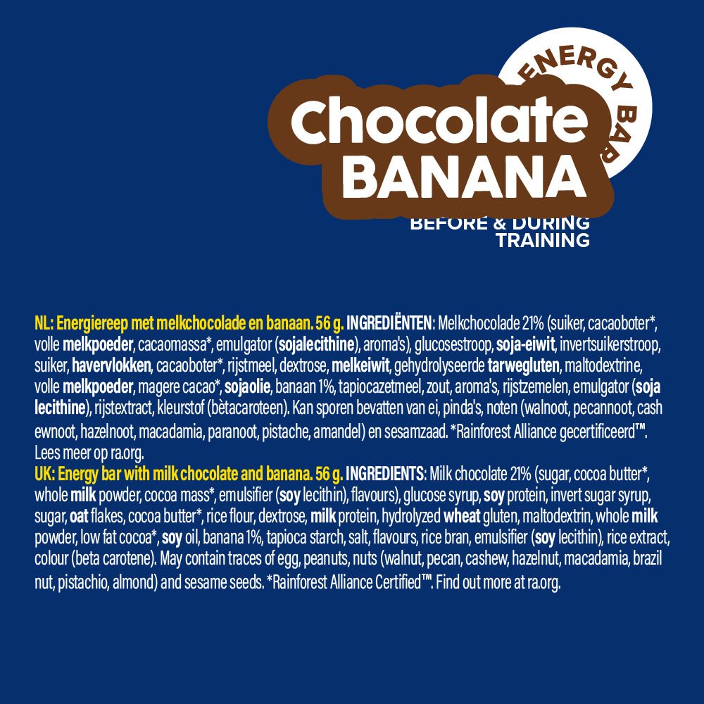 Maxim Pro Energy Bars Chocolate Banana 15x56g - Blue Nana Club