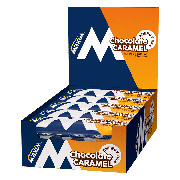 Maxim Pro Energy Bars Chocolate Caramel 15x56g - Blue Nana Club