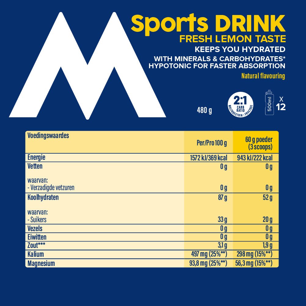 Maxim Sports Drink Fresh Lemon 480g - Blue Nana Club