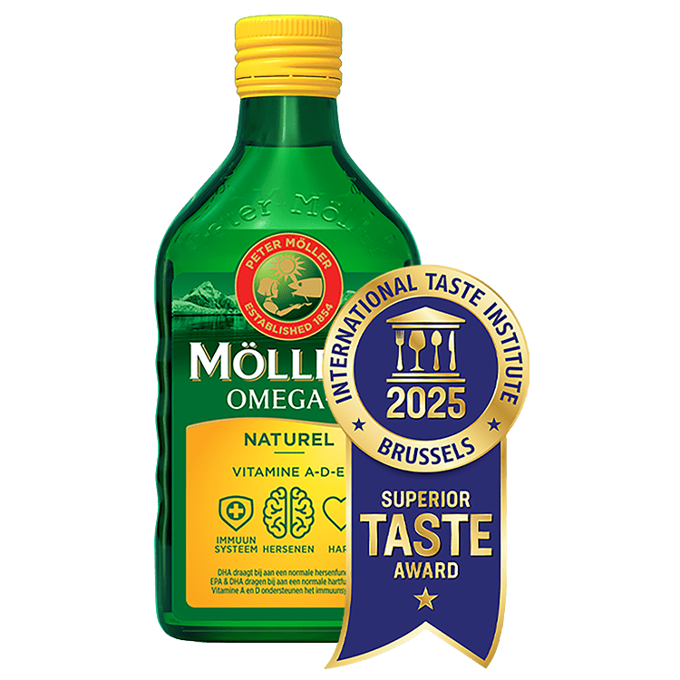 Möller's Omega - 3 Levertraan Naturel - 250ml - Blue Nana Club