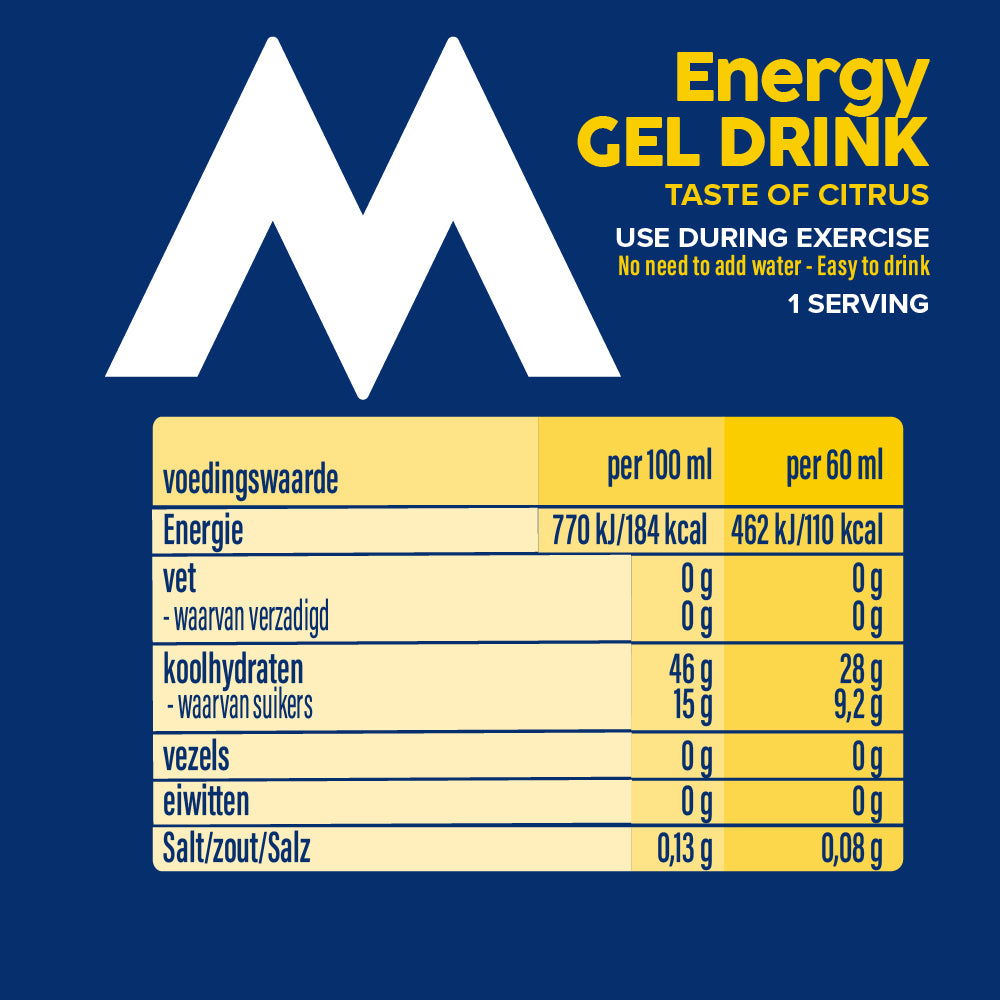 Maxim Energy Gel Drink Citrus 25x60ml