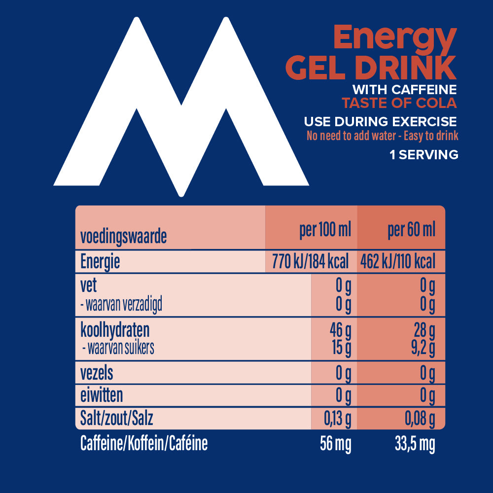 Maxim Energy Gel Drink Cola Caffeine 25x60ml