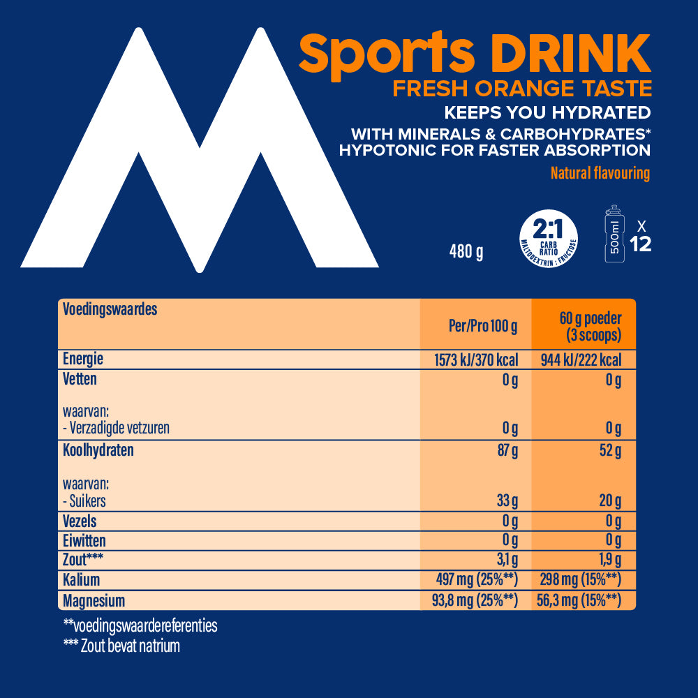 Maxim Sports Drink Fresh Orange 480g